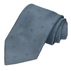 LOUIS VITTON ルイヴィトン ネクタイ モノグラムスター ブルー シルク aq11667