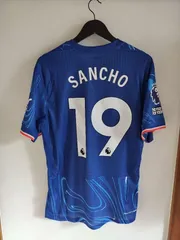 チェルシー オーセンティックユニフォーム 19-20 エイブラハム チェルシー（H）19/20 オーセンティック UEFA CL マウント