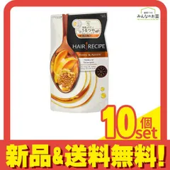 ヘアレシピ ハニーアプリコット エンリッチモイスチャーレシピシャンプー 詰め替え用 330mL 10個セット まとめ売り