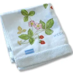 今治産 ウェッジウッド ウォッシュタオル 日本製 西川 34×35cm  ブルー WW4602