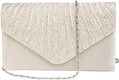 レディース ショルダーバッグ クラッチバッグ 披露宴 結婚式 プレゼント パーティーバッグ 宴会バッグ [ZHOUYIKJ]