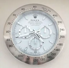 
ROLEX COSMOGRAPH 掛け時計 シルバー