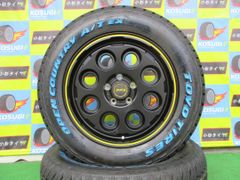ハリアーなどに　17インチ４本セット！　PPX　MIL-8　5H114.3　+38　225/65R17　オープンカントリーA/T　EX　ホワイトレター付き！