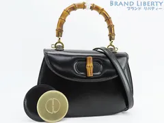 グッチ　ヴィンテージ　ハンドバッグ 美品】グッチ GUCCI ヴィンテージ オールドグッチ バンブー 2WAY