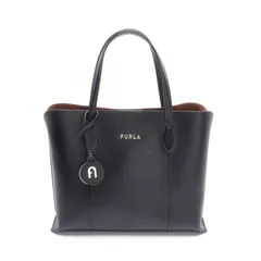 【新品同様】フルラ ヴィットリア ハンドバッグ トートバッグ レザー 黒 A4可 FURLA フルラ VITTORIA L トートバッグ A4可(504548030