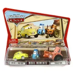 ディズニー　カーズ　マテル　ルイジ＆グイド＆トラクター　ムービーモーメント ディズニー カーズ マテル ルイジ＆グイド＆トラクター ムービー
