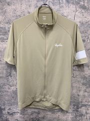 JH255 ラファ Rapha MEN'S CORE LIGHTWEIGHT JERSEY 半袖 サイクルジャージ ベーシュ XL