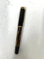 【ヴィンテージ】ペリカン Pelikan 万年筆 M140b緑縞 14K OBB