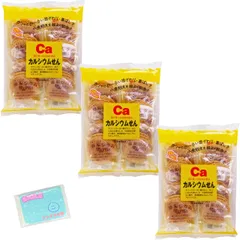 Ｍｏｎｏｌｏｇ Sｔｙｌｅ かしわ堂 カルシウムせん 24枚 ×3袋セット ★スラスラ本舗オリジナルポケットティッシュ付き★ のサムネイル