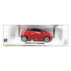 【訳あり】 NewRay （ニューレイ） Fiat 500 1/24 レッド フィアット 生産終了品 レア品 ミニカー