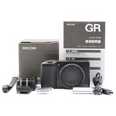 ■シャッター数738枚！良品■RICOH GR IIIx デジタルカメラ ブラック GR3x リコー