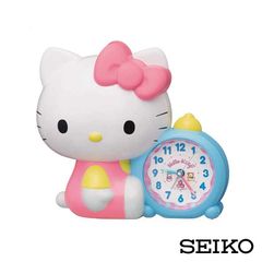 SEIKO セイコー クロック ハローキティ JF386A 国内正規品 目覚まし 目覚し めざまし 置き時計 おしゃべり 子供 キッズ ジュニア プレゼント クロック seiko キャラクター キティちゃん HELLO KITTY キャラクター 女の子