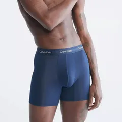 カルバンクライン：ULTRA-SOFT MODERN ボクサーブリーフ (ブルーシャドー)