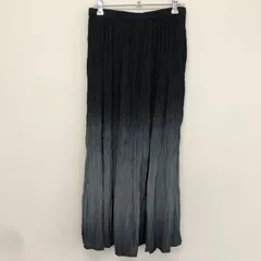 【INES DE LA FRESSANGE】イネス・ド・ラ・フレサンジュ・ ユニクロ : コラボ　黒　M　ロングスカート　レディース