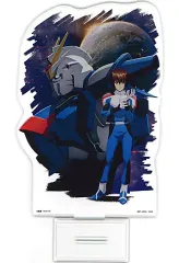 【中古】雑貨 キラ・ヤマト＆ライジングフリーダムガンダム 描き下ろし ビジュアルスタンド 「一番くじ 機動戦士ガンダムSEED FREEDOM」 D賞
