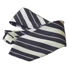 ネクタイ 結婚式 父親 シルク 絹 上品 タイ モーニング フォーマル 婚礼 ブライダル ウエディング 礼服 紳士 シルクタイ グレーとブラックの縞 [M13]