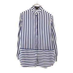 CYCLAS シクラス♡定番ストライプシャツ コットンシルク 滝沢眞規子