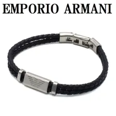 エンポリオ アルマーニ EMPORIO ARMANI EGS2995040 ブレスレット イーグル アクセサリー 腕輪 おしゃれ メンズ ネイビー シルバー