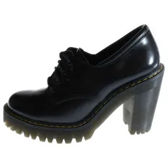 Dr.Martens (ドクターマーチン) SALOME レースアップレザーヒールブーツ ブラック レディース
