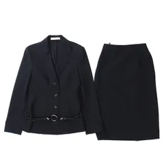 PRADAプラダ スカートスーツ 楽天市場】美品 PRADA プラダ スカートスーツ ウール 黒
