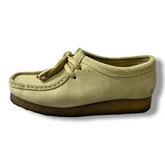 参考上代26400円 CLARKS ORIGINALS Wallabee. ワラビー スエードレザーシューズ クラークスオリジナルズ 26155545 ベージュ 23㎝ 528A1のサムネイル
