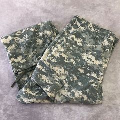 MILITARY ミリタリー 米軍実物 U.S.ARMY 80s ~90s カモフラ 迷彩柄 モザイク フィールドパンツ ミリタリーパンツ 大判ポケット 絞り紐 ワイドシルエット