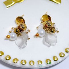 ◼️セール中◼️ハンドメイドピアス5点セットまとめ売り - メルカリ