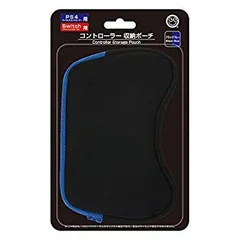 【中古】(未使用･未開封品)　コントローラー収納ポーチ (ブラックブルー) (PS4ワイヤレスコントローラー/Switch Proコントローラー用) bt0tq1u