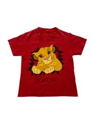 【Size120】vintage ライオンキング  シンバ 半袖Tシャツ US古着　アメリカ　輸入　ヴィンテージ