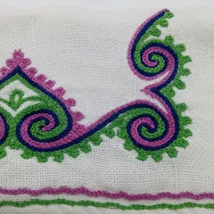 ヨーロッパヴィンテージ 刺繍 カトラリーケースのサムネイル