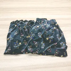 ◇ 《 ROPE PICNIC まとめ売り2点セット サイズ混合 ベロア素材 花柄 フェミニン セットアップ レディース 》 E  【1308160044315】