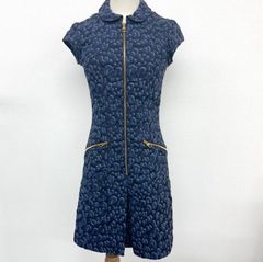 良品 ルイヴィトン 19AW ノースリーブワンピース シルク混 アイボリー