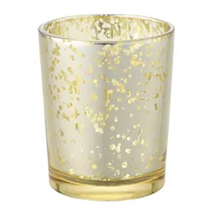 【人気商品】ヴィンテージグラス ゴールド カメヤマキャンドルハウス キャンドルホルダー