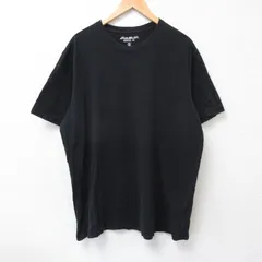 XL/古着 エディーバウアー 半袖 ブランド Tシャツ メンズ 無地 大きいサイズ コットン クルーネック 黒 ブラック 25jul18 中古