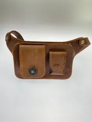 【現状渡し品】 SAAD サード ARABESQUE BUTTON LEATHER SHOULDER BAG レザーショルダーバッグ 【188-251026-ks-30-min】