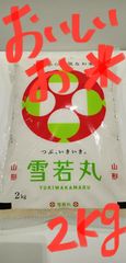 山形県庄内町産　雪若丸　2ｋｇ