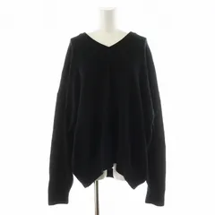 美品 EVERYDAY I LIKE. エブリデイアイライク ドゥーズィエムクラス カシミヤブレンド クルーネック ニット セーター ブラック レディース 古着 中古 美品 EVERYDAY I LIKE. エブリデイアイライク ドゥーズィエム