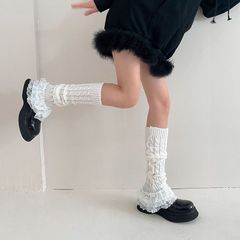 ロリータ　レッグウォーマー　フリル