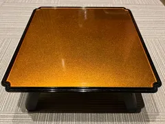 専用です！レトロ 本漆塗り お膳　足付き　4客　 寒冷紗張り 専用です！レトロ 本漆塗り お膳 足付き 4客 寒冷紗張り - メルカリ