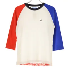 【ADIDAS】ラグラン七分袖Tシャツ