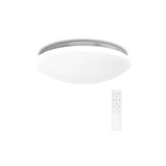 Hoshiakari LEDシーリングライト 6畳~8畳 33W 3900LM 無段階調光調色 常夜灯/タイマー/メモリー機能付き 取付簡単 リモコン操作 キッチン/ダイニング/寝室/書斎/オフィス適用 3年 【スマホ操作機能付き】 1