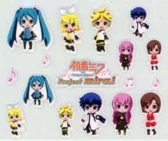 【中古】シール・ステッカー(キャラクター) [単品] ボーカロイド ぷくぷくデコレーションシール 「3DSソフト 初音ミク and Future Stars Project mirai ぷちぷくパック」 同梱特典