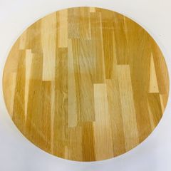 丸板1枚　レア　木　DIY　工作　新品リユース　送料無料　モノファクトリー