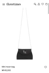 threetimes(スリータイムズ) mini moon bag - メルカリ