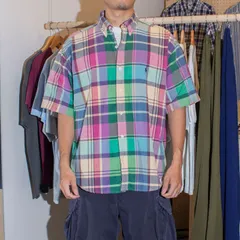 Ralph Lauren 90's BLAKE Multicollar S/S Shirt メンズ 古着 ラルフローレン 半袖シャツ シャツ