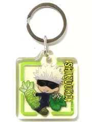 【中古】雑貨 五条悟(わさび) クリアキーホルダー 「呪術廻戦」 静岡限定