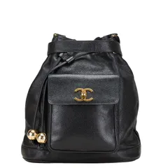⭐CHANEL⭐　美品　シャネル　巾着　ショルダーバッグ　ココマーク ⭐CHANEL⭐ 美品 シャネル 巾着 ショルダーバッグ ココマーク