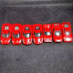 Ferrari ミニカー1/72 スケール7台セット - メルカリ