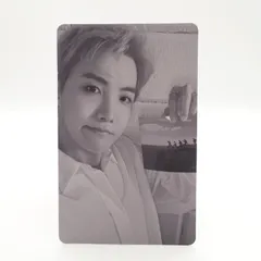 BTS  j-hope proof 白黒 トレカ フォト カード ホソク ホビ ジェイホープ 防弾少年団 バンタン