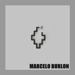 60%OFF/新品/MARCELO BURLON/マルセロブロン/SINGLE BIG CROSS EARRINGのサムネイル